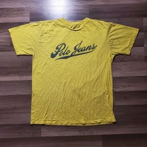 Polo Jeans Yellow Graphic T-Shirt